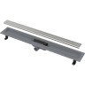 Водоотводящий желоб ALCAPLAST APZ9 SIMPLE AG100201550 с порогами для перфорированной решетки